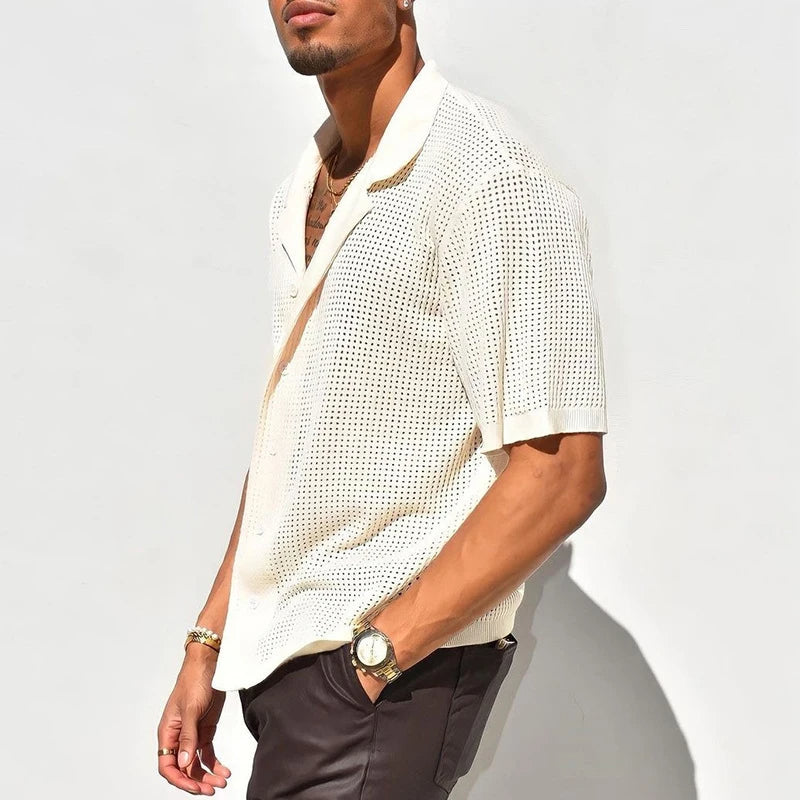 Cuban Coast Collar Shirt