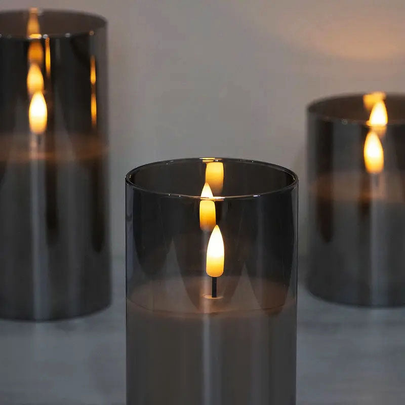 LuxLucere - Flameless LED Candles (Set of Three)